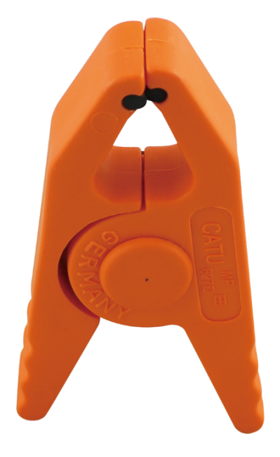 Preview: Isolierklammern rot klein Set à 3 Stk.